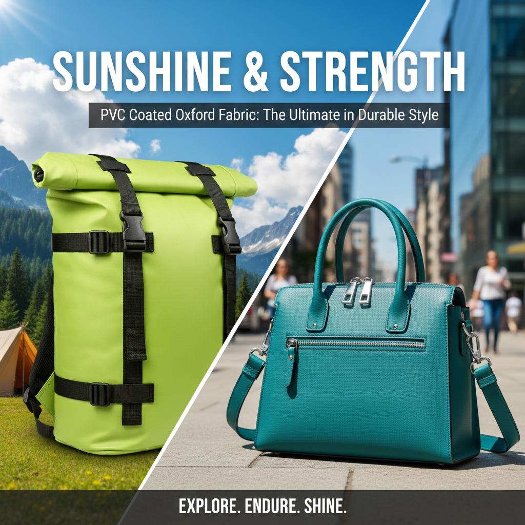 Zakaj je tkanina Oxford s PVC prevleko idealna za opremo in modo na prostem