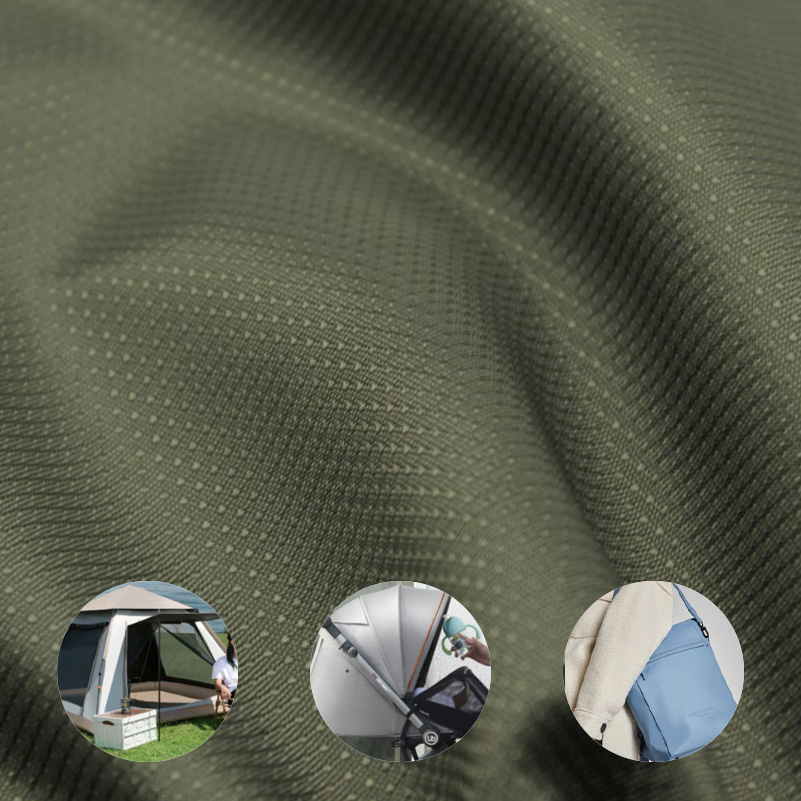 Poliester Jacquard Oxford tkanina