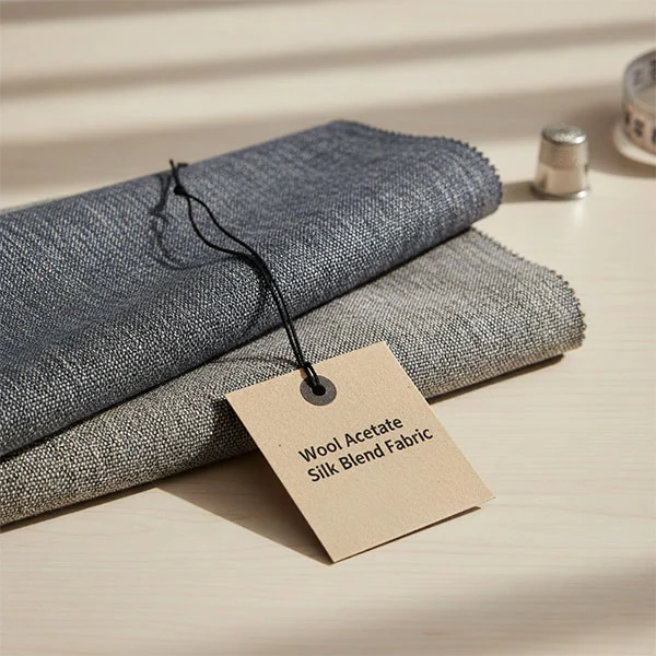 Tkanina iz mešanice volne in acetata